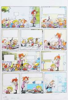 André Geerts | Jojo Le retour de papa - 1999 Planche originale Ã  l’encre | Septimus