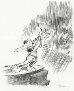 Tony Fernandez - The Sorcerer’s Apprentice - Original Drawing - 65 x 50 cm - Hand Made Paper | Catawiki