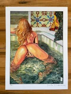 Milo Manara - 1 Print - Milo Manara - "Afrodite" - 2007 | Catawiki