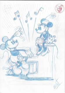 Millet - 1 Original drawing - Mickey Mouse - Mickey & Minnie - 2024 | Catawiki