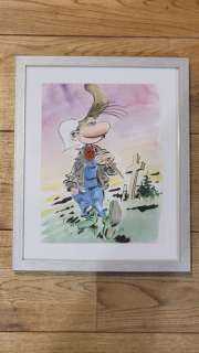 Hardy, Marc - 1 Original colour drawing - Pierre Tombal - 1990 | Catawiki