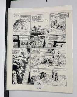 Roland GARREL. 3 planches. Encre de Chine noire pour les planches 24 /… | misc / divers