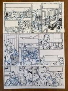 Taranzano, Pierre - 1 Original preliminary page - Blake & Mortimer - Essai refusé | Catawiki