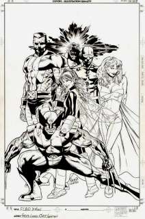 Greg Land, Jay Leisten - X-Men Free Comic Book Day Cover & Giant Poster Art!