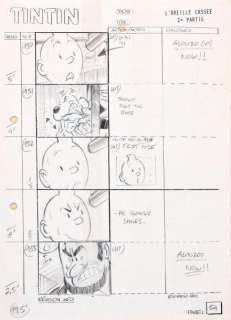 Studios Ellipse    Tintin : Le Trésor de Rackham le Rouge et L’Oreille | Art Richelieu