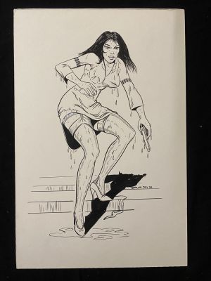 Senorita Rio Pin Up by Bruce Dey | DTA Collectibles