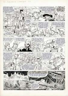 Mitton, Jean-Yves - 1 Original page - Les Survivants de L’Atlantique T1 - Le Secret de Kermadec - 1992 | Catawiki