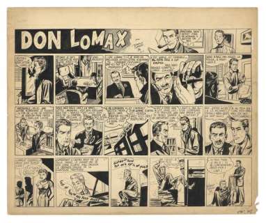 Gérald Forton - Planche originale n°01 - Don Lomax