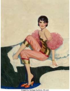 Enoch Bolles (American, 1883-1976) Up to Date, Fun Film cover, May 1921 Oil on canvas 24 x 18-1/8 inches (61.0 - | Heritage