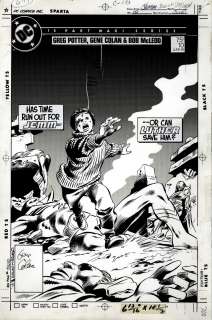 Gene Colan Bob McLeod - jemm, son of saturn #10 cover (1985)