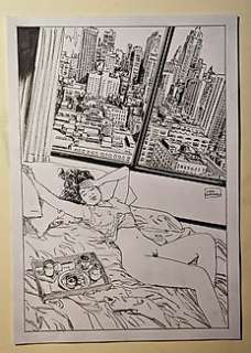Luca Raimondo - 1 Original drawing - "New York" - 2024