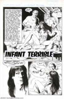 Val Mayerik - Original Art for Twisted Tales #2, Complete 7-Page Story, "Infant Terrible" (Pacific -