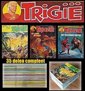 Trigië Deel 1 t/m 35 - Eerste & Tweede reeks - Opkomst en Ondergang van het Rijk Trigie - 35 Album | Catawiki