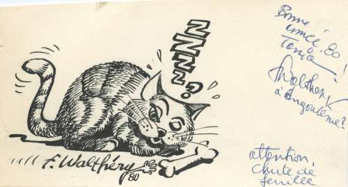 Walthéry | Â Illustration Ã  l’encre de Chine sur papier… | Millon