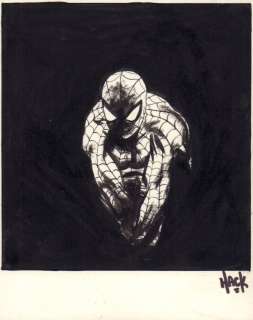 Robert Hack - Spider-Man Drawing - Signed