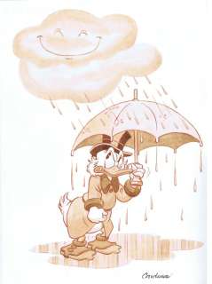 Cardona - 1 Watercolour - Uncle Scrooge | Catawiki