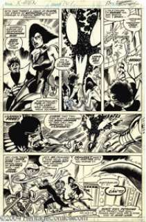Dave Cockrum and Dan Green - X-Men #107, page 15 Original Art (Marvel, 1977). Mein Gott! D’ken has broken a - | Heritage