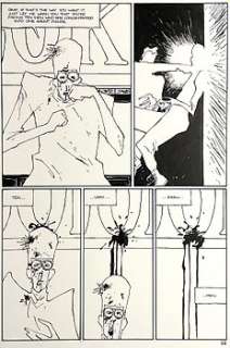 Ted McKeever - 1 Original page - Eddie Current - McKeever - Eddie Current Page - 1987 | Catawiki