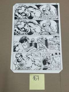 Dan JURGENS. « Wardlord ». Encre de Chine pour la planche 15 parue… | misc / divers