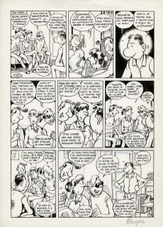 Frank Margerin | Lulu smac (1987) - Planche 34 | De l’art sur la planche