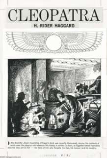 Norman Nodell - Classics Illustrated #161, Complete 45-page Story, "Cleopatra" Original Art (Gilberton, - | Heritage