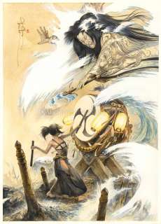 Saverio Tenuta - Susanoo Illustration originale