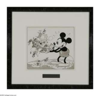 Walt Disney Studios - "Gulliver Mickey" Publicity Illustration Original Art (Disney, 1934). In the - | Heritage