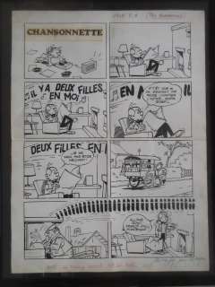 TILLIEUX Maurice (1921-1978) César Gag en une planche… | misc / divers