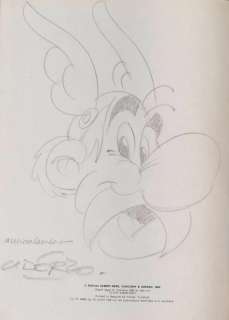 Albert Uderzo (1927-2020) Portrait d’Astérix [dessin original] Mine… | Fauve Paris