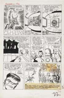 Jack Kirby and Dick Ayers Avengers #1 The Defeat of Loki and the Naming of the Avengers page 22 Original -