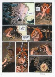 Sternis, Philippe - 8 Original preliminary drawing + original colour - Pyrénée - 1998 | Catawiki