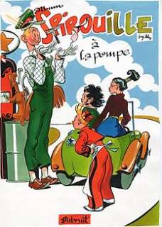 Severin, Al - 1 Original colour drawing - Spirouille - Spirou à la pompe - 2005 | Catawiki