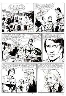 Donatelli, Franco - 5 Original page - Zagor #161 - "il tiranno del lago" - 1978 | Catawiki