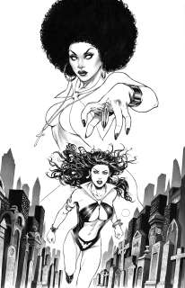 Mike Krome | "Vampirella-Dracula: Rage" Cover Art | Mike Krome