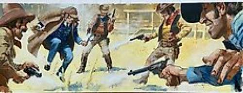Di Gennaro, Aldo - 1 Original colour drawing - Almanacco del West Ed. Bonelli | Catawiki