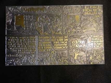 Uderzo / Goscinny - Astérix - Le Cadeau de César - 1 plaque d’impression - 1974 | Catawiki