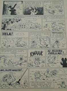 Macherot, Raymond - 1 Original page - Chlorophylle T2 - Chlorophylle et les conspirateurs - 1956 | Catawiki