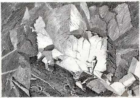 Schuiten, François - 1 Original drawing - Mars - Day 160 - 2021 | Catawiki