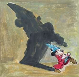 Tony Fernandez - The Sorcerer’s Apprentice - Original Painting - Acrylic Art | Catawiki