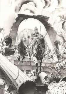 Juan Luis Landa - Illustration originale inédite - Chroniques de Roncevaux