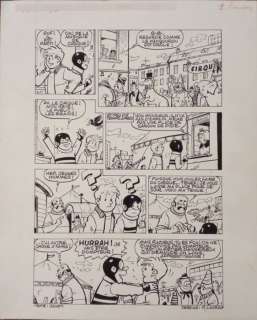 Lacroix, Pierre - 1 Original page - Bibi Fricotin T111 - Bibi Fricotin connait la musique - 1980 | Catawiki