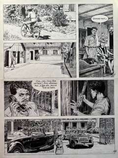 Auclair, Claude - 1 Original page - Le Sang du flamboyant - 1985 | Catawiki