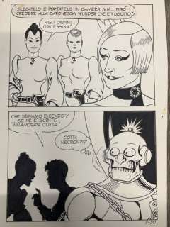 Magnus - 1 Original page - Necron #5 - 1981 | Catawiki