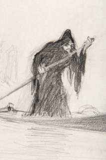 SNOW WHITE AND THE SEVEN DWARFS WITCH ORIGINAL CONCEPT ART. | Hake’s