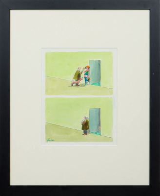 Lot 38 - HOVIV (René HOVIVIAN dit) (1929-2005) Pour mon chien c’est combien ?… | misc / divers