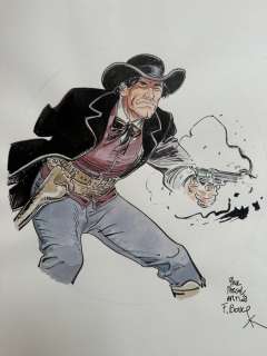 Boucq, François - 1 Original colour drawing - Bouncer - 2008 | Catawiki