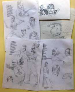 Deux dessins. NAITS. Â«Général de l’armée mandchouÂ». Mine de plomb sur | Tessier Sarrou