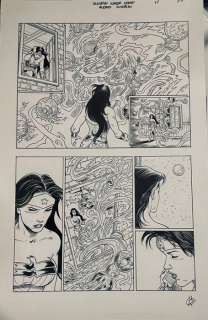 Andrés Guinaldo (Blue Lines) + Raül Fernández (Inker) - 1 Original page - Wonder Woman - Sensation Comics: Wonder Woman #41 Page 15 | Catawiki