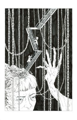 Jenna Cha | Little Nightmares Descent to Nowhere - #2 Variant Cover | Kinetic Collectibles