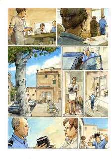 Berlion, Olivier - 1 Original colour page - Garrigue T - 2009 | Catawiki